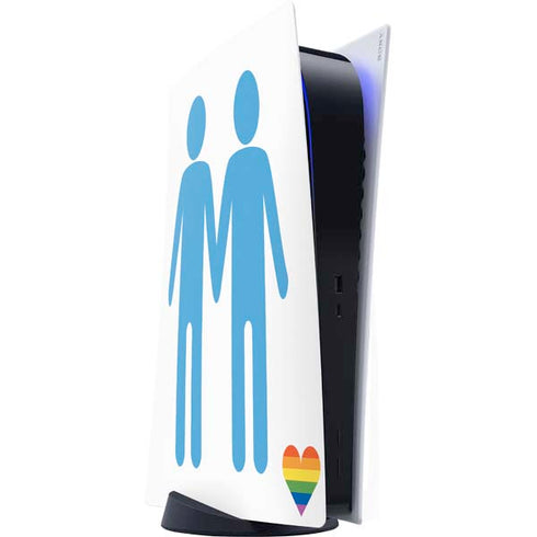 Blue Pride PlayStation PS5 Skins